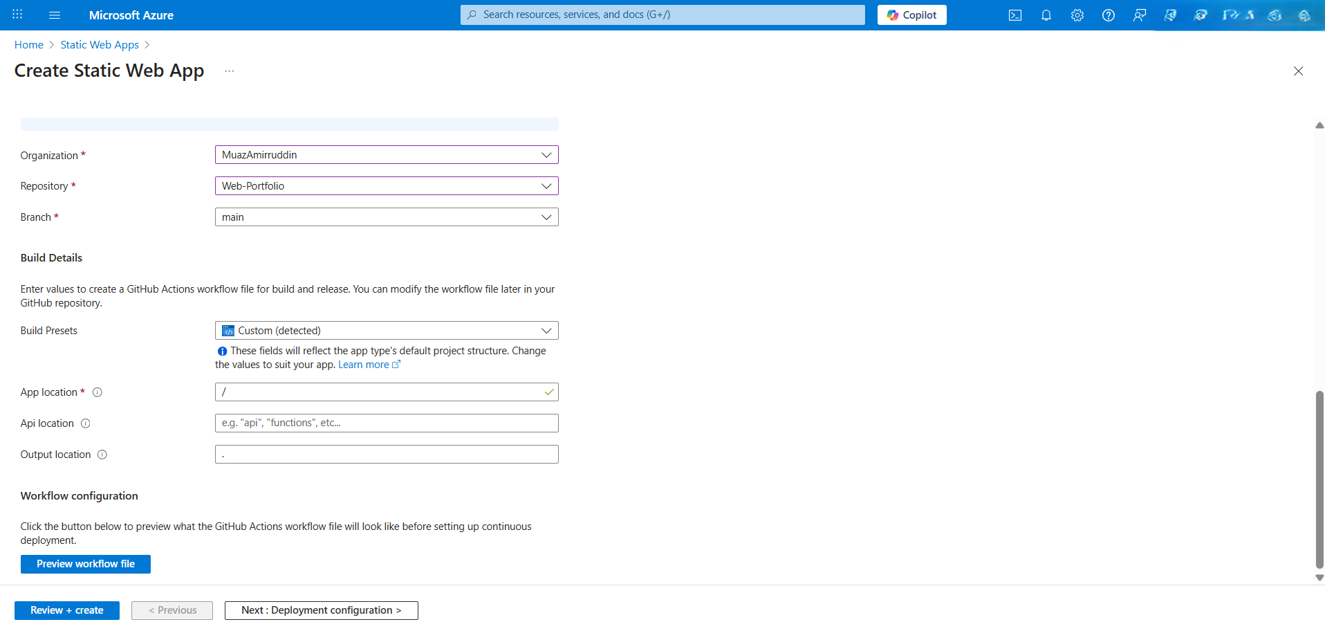 Azure Basics Step 3